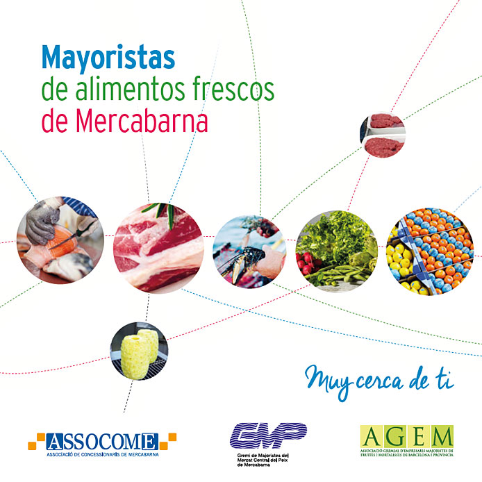 Mayoristas de alimentos frescos de Mercabarna